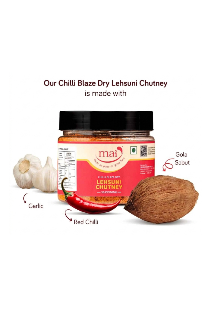 Chilli Blaze Dry Lehsuni Chutney